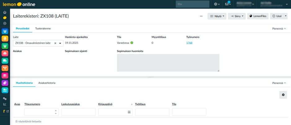 lemonsoft-laiterekisteri