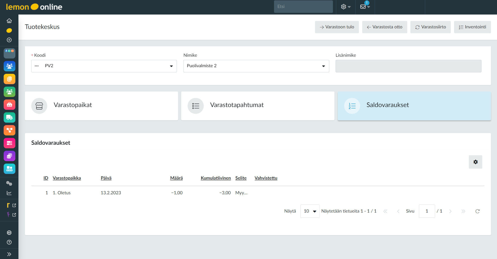 lemonsoft-tuotekeskus-saldovaraukset
