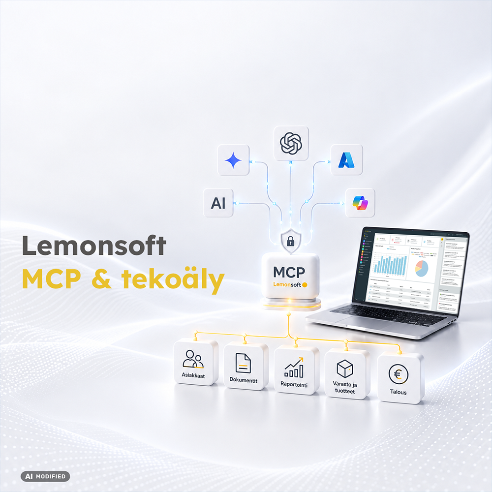 Webinaari tallenne  Lemonsoft MCP & tekoäly
