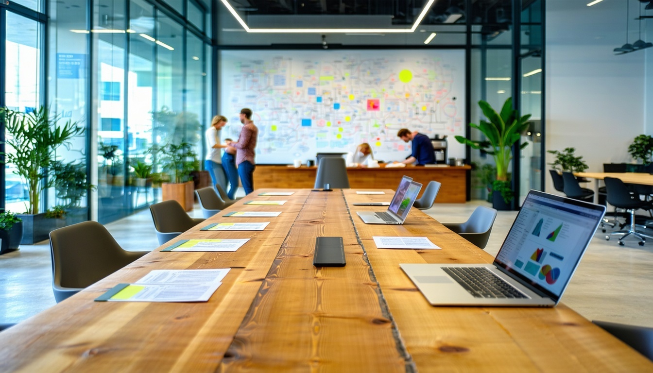 Ihmisiä toimistohuoneessa